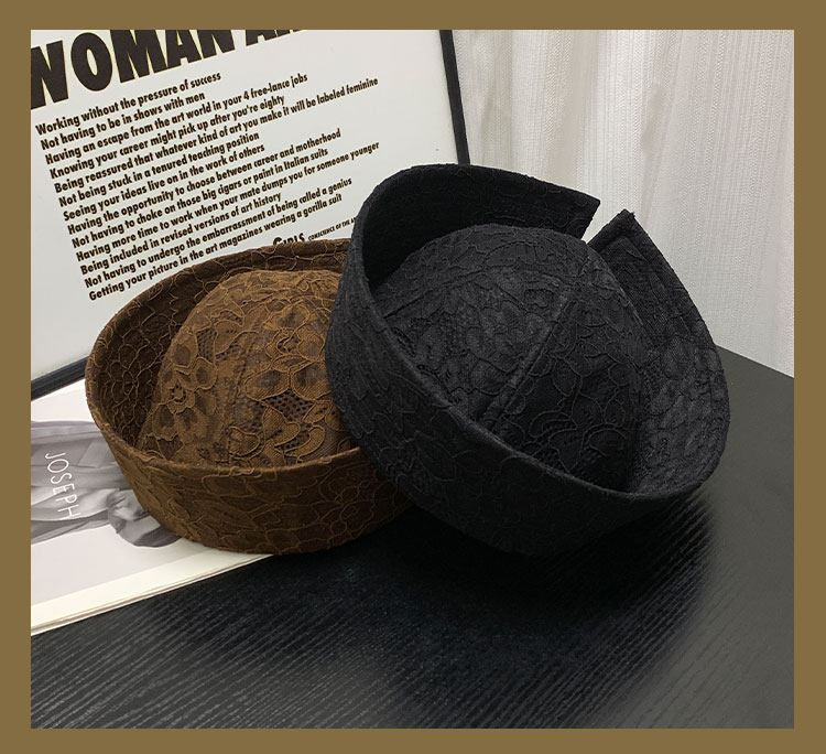 Korean Style Lace Hollow Out S - Women'S Fashion Visor ulasan dan harga