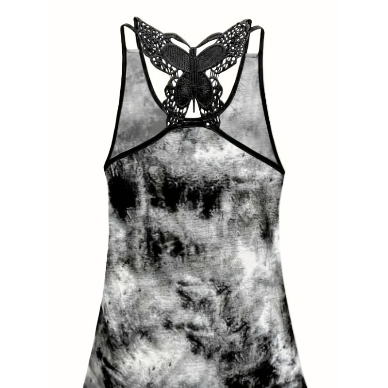 Plus Size 1XL-5XL Print Tank T - Women'S Fashion Vest Tops ulasan dan harga
