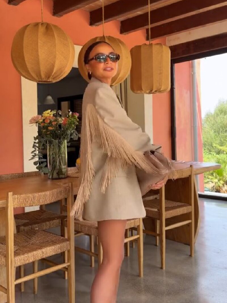 Autumn Fashion Lapel Blazer Ja - Women'S Fashion Trends 2026 Spring Summer ulasan dan harga