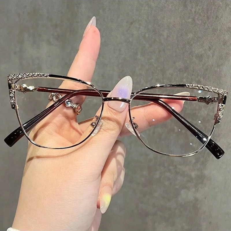 1Pc Women's Fashionable Non-Pr - Women'S Fashion Glasses Non Prescription ulasan dan harga