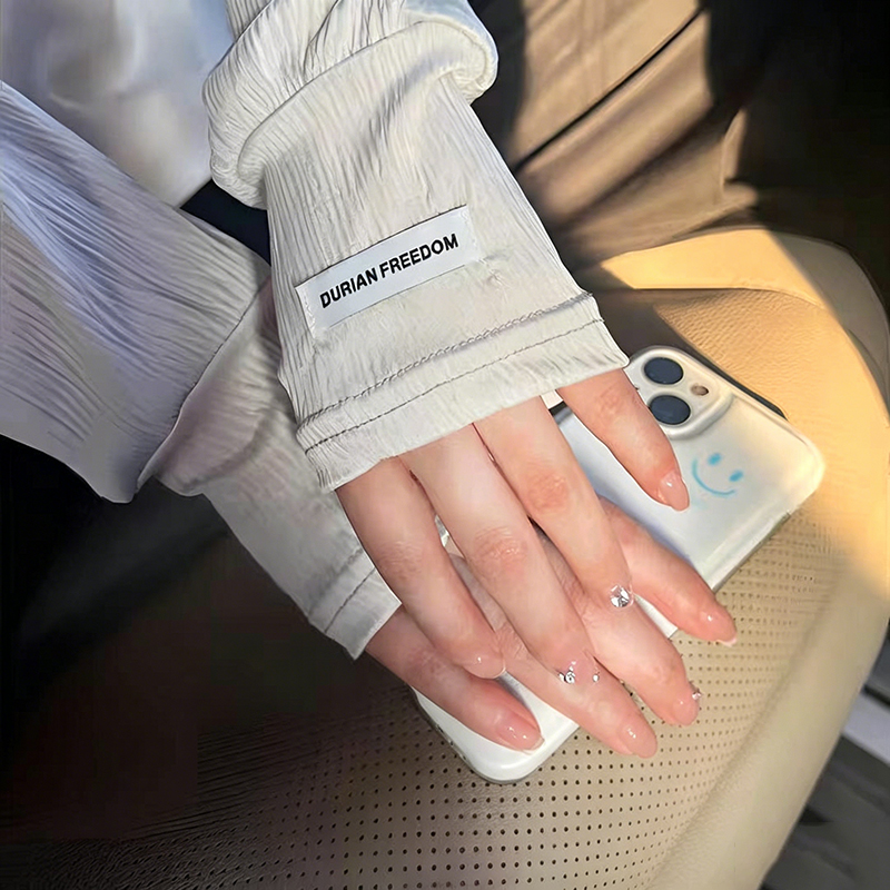 Summer Loose Ice Silk Uv Prote - Women'S Fashion Gloves ulasan dan harga