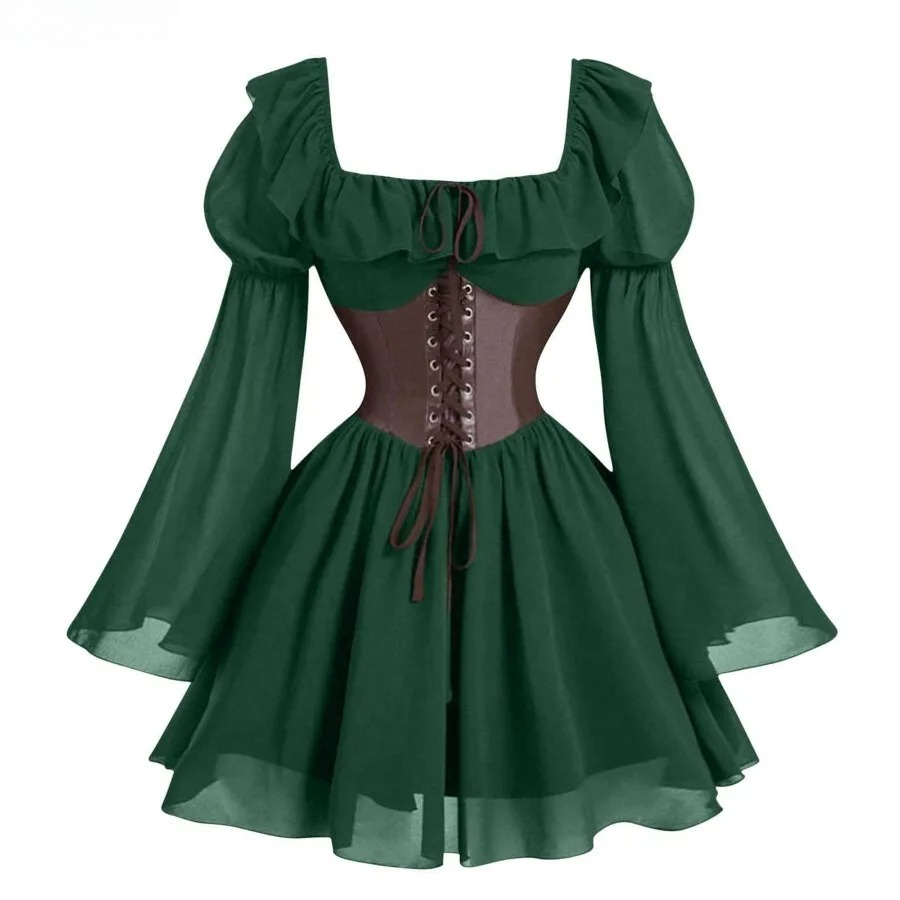 Medieval Dress Renaissance Per - Women'S Fashion Renaissance Period ulasan dan harga