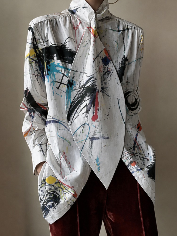 Yeezzi Women's Fashion Abstrac - Women'S Fashion Trends 2026 Spring Summer ulasan dan harga