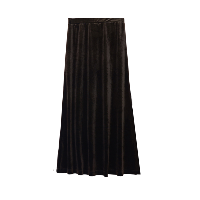 TIYIHAILEY-Women's Velour Plea - Pleated Skirt Women ulasan dan harga