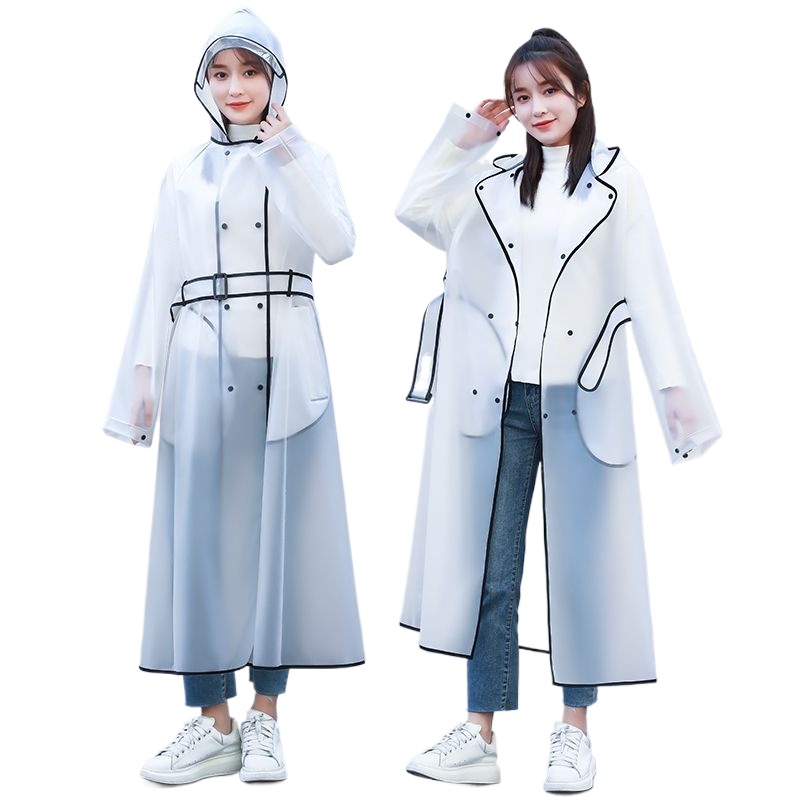 Fashion Single‑person Transpar - Women'S Fashion Raincoat ulasan dan harga