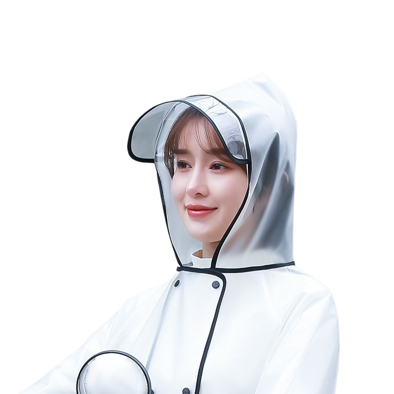 Fashion Single‑person Transpar - Women'S Fashion Raincoat ulasan dan harga