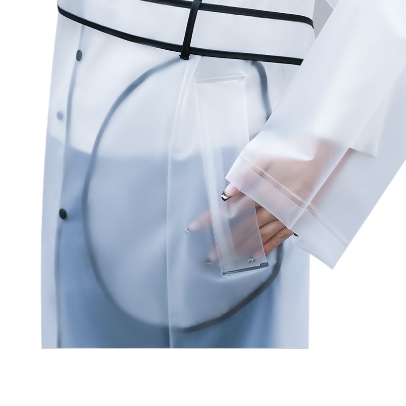 Fashion Single‑person Transpar - Women'S Fashion Raincoat ulasan dan harga