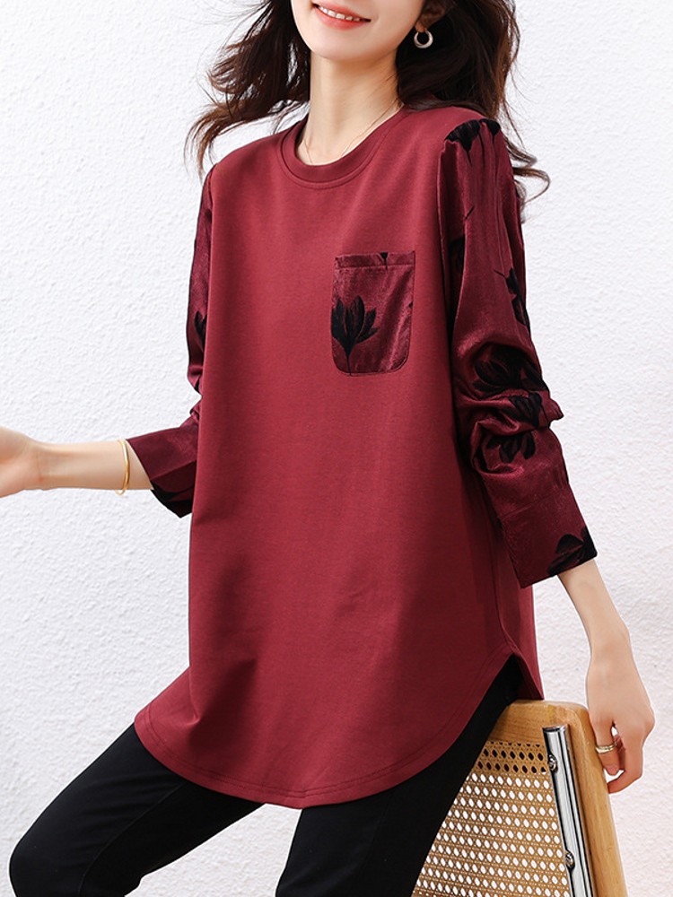 0XL-4XL plus size Spring Autum - Women'S Fashion Sweatshirts ulasan dan harga