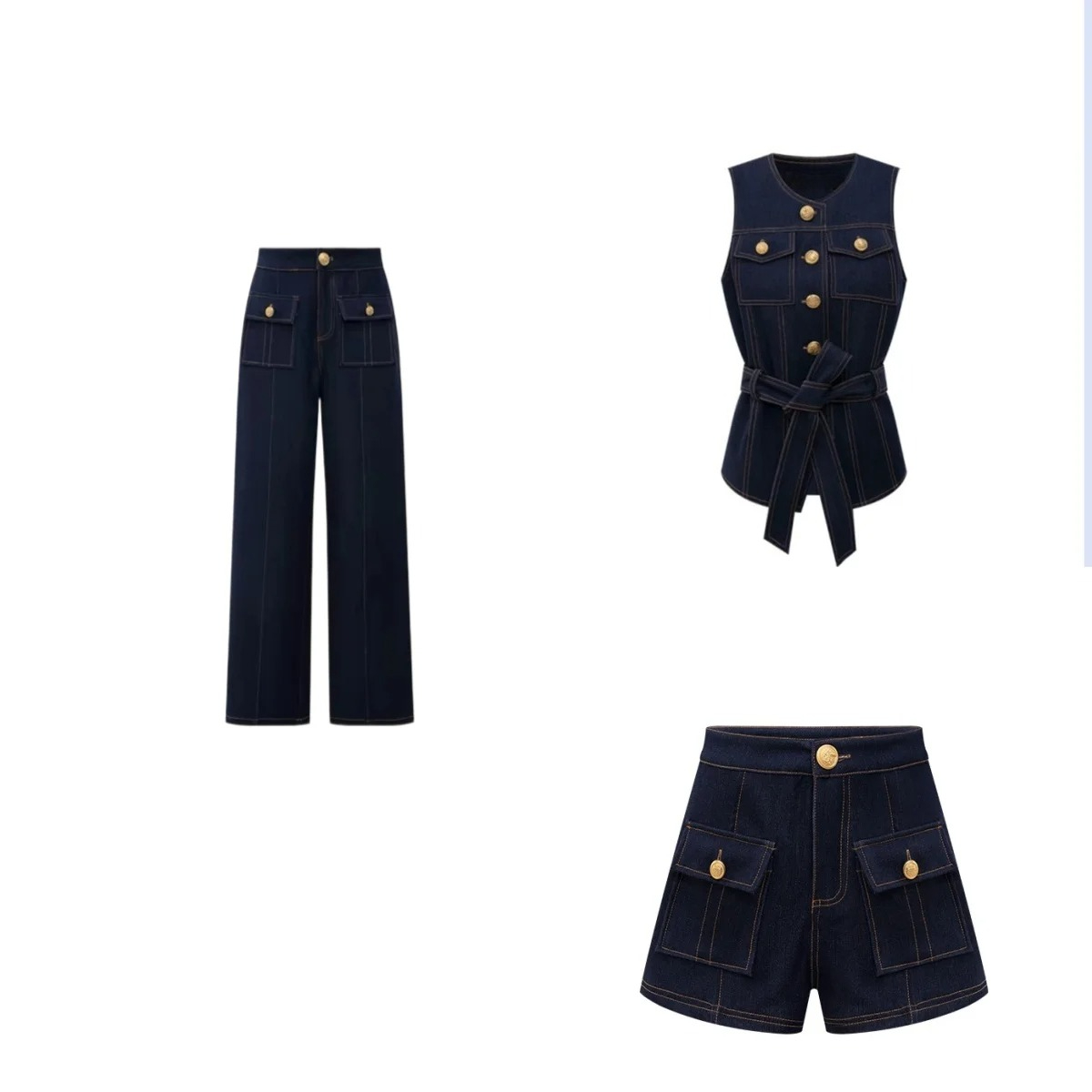 Y2K 2026 new button retro jean - Women'S Fashion Trends 2026 Spring Summer ulasan dan harga