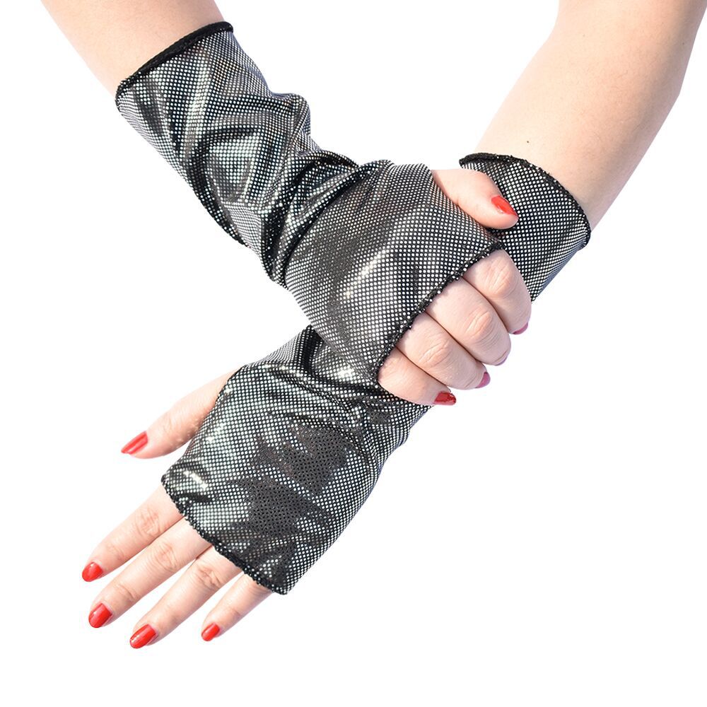 1Pair Women's Faux Patent Leat - Women Fashion Gloves ulasan dan harga