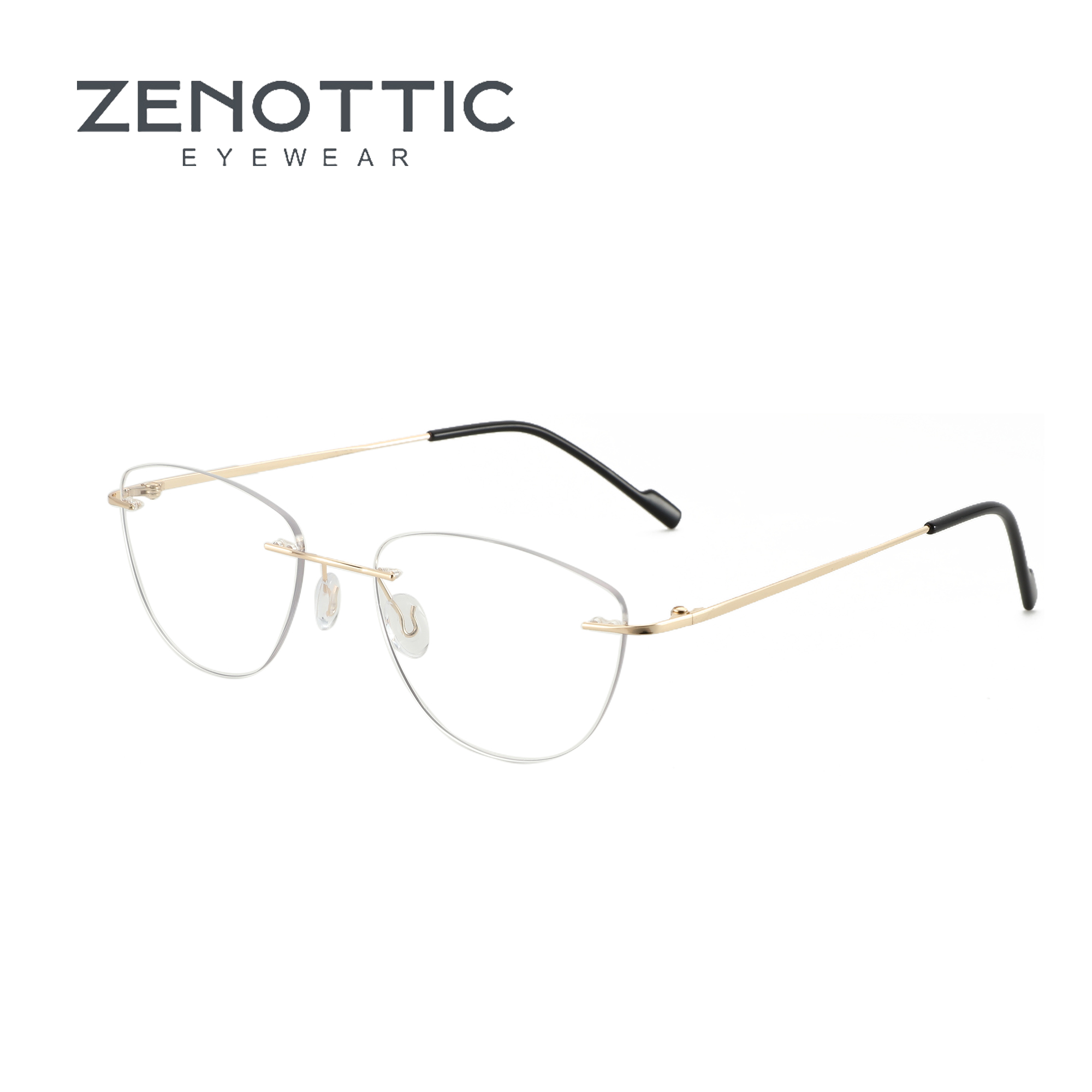 ZENOTTIC Fashion Cat Eye Rimle - Women'S Fashion Glasses Non Prescription ulasan dan harga