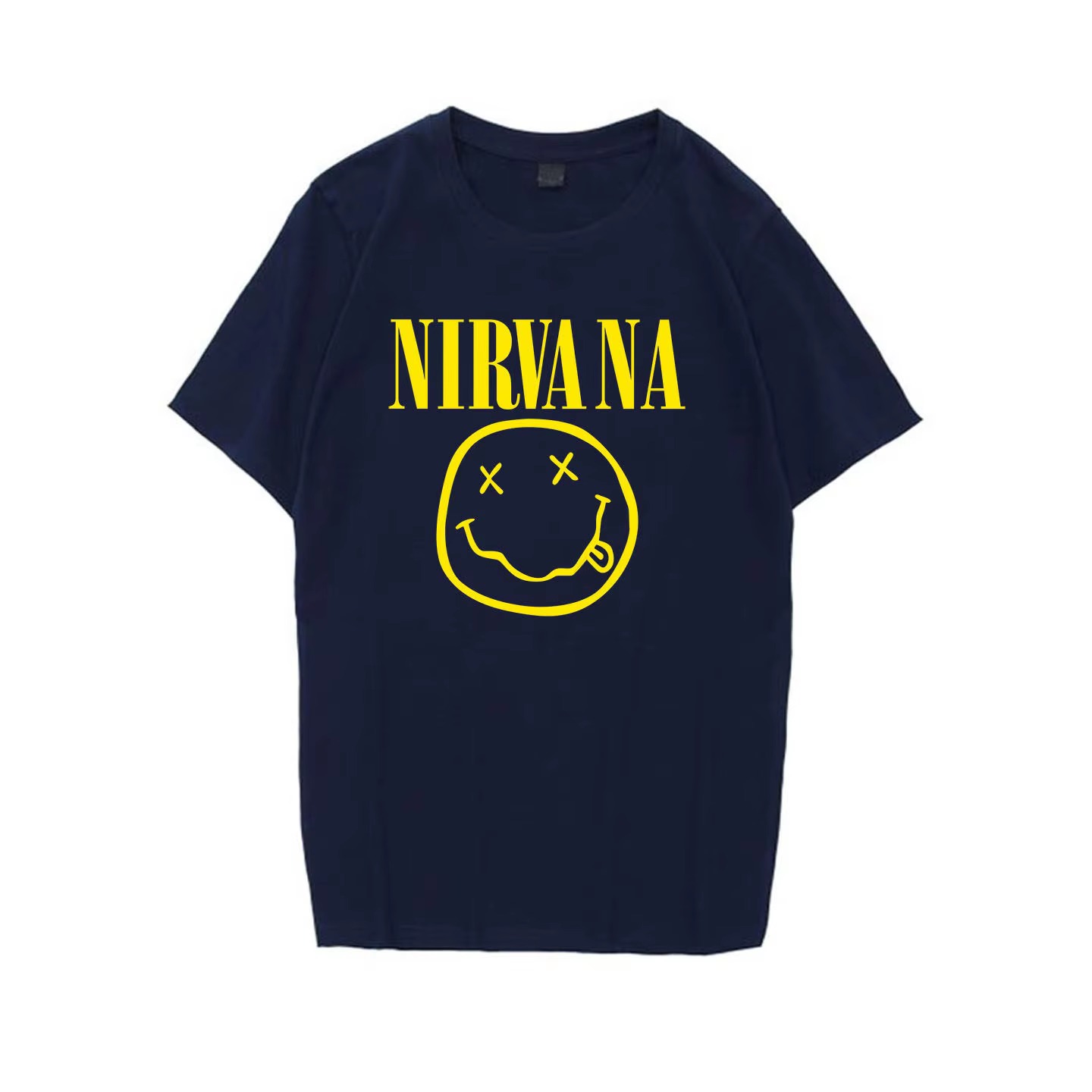 Nirvana Smiley Face Tee, 90s V - Women'S Fashion From The 90S ulasan dan harga