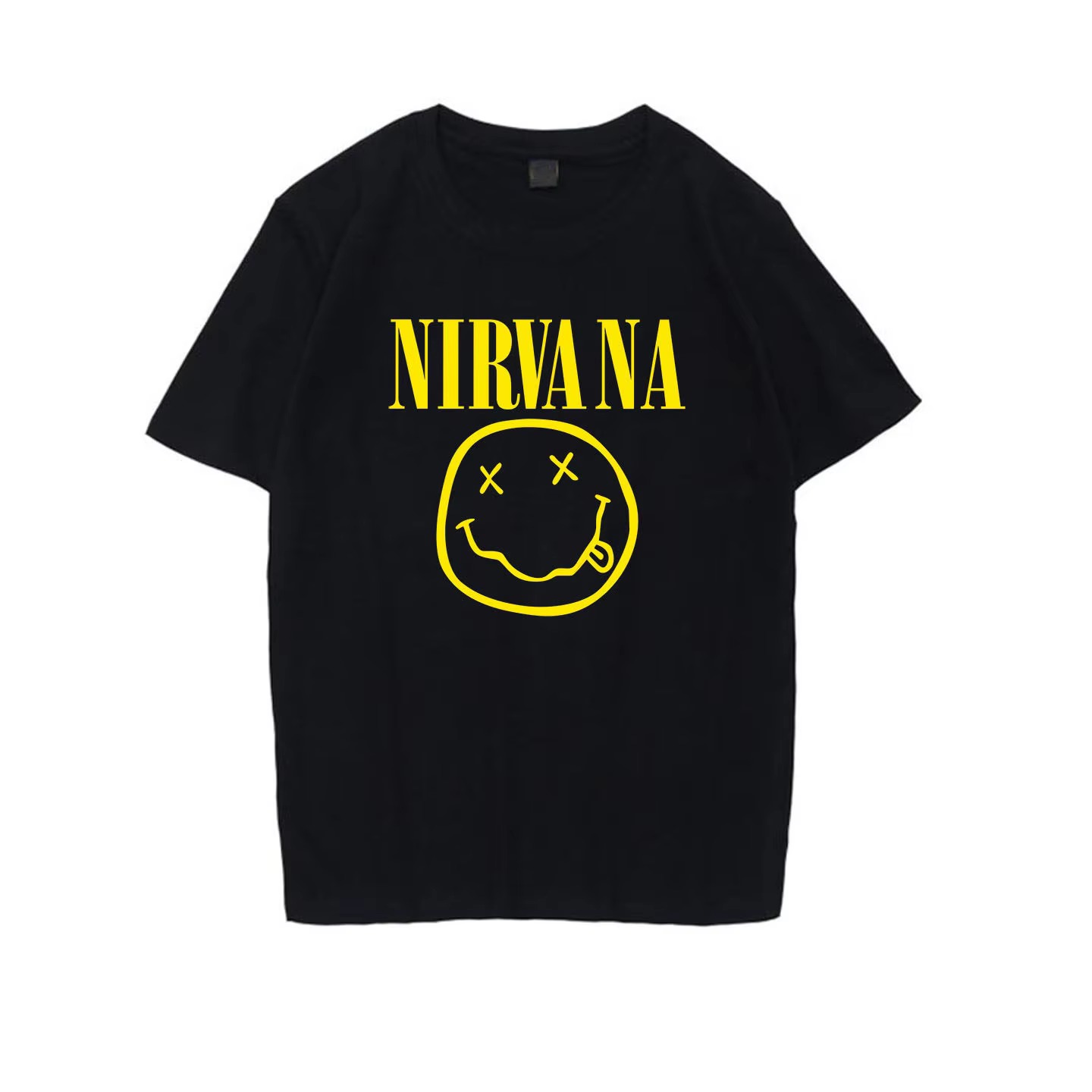 Nirvana Smiley Face Tee, 90s V - Women'S Fashion From The 90S ulasan dan harga