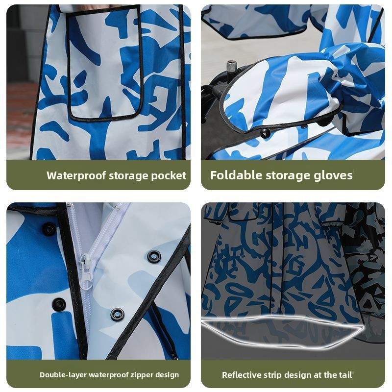 Long Camouflage Raincoat for A - Women'S Fashion Raincoat ulasan dan harga