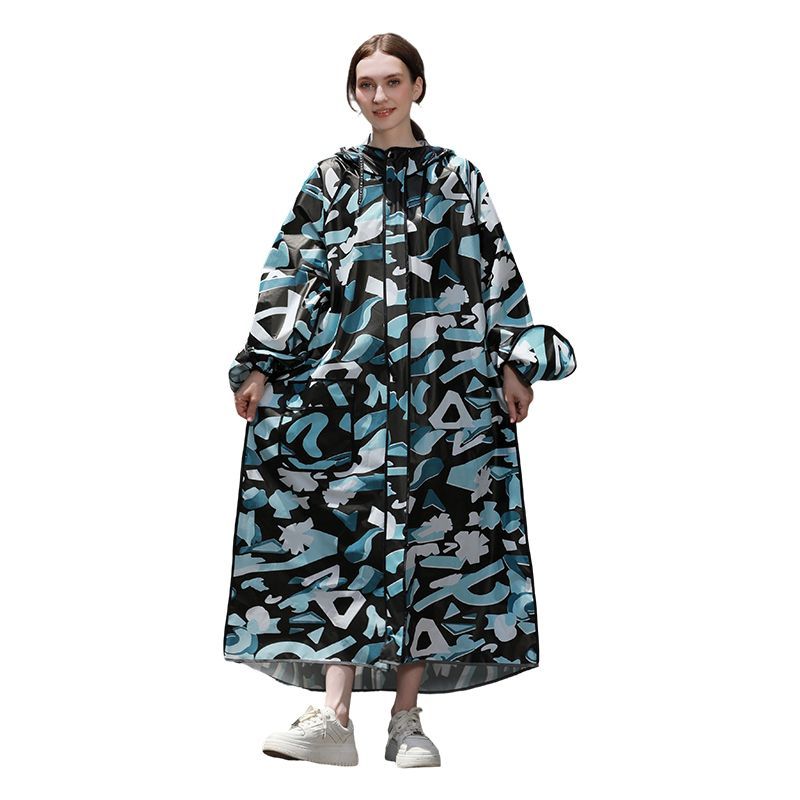 Long Camouflage Raincoat for A - Women'S Fashion Raincoat ulasan dan harga